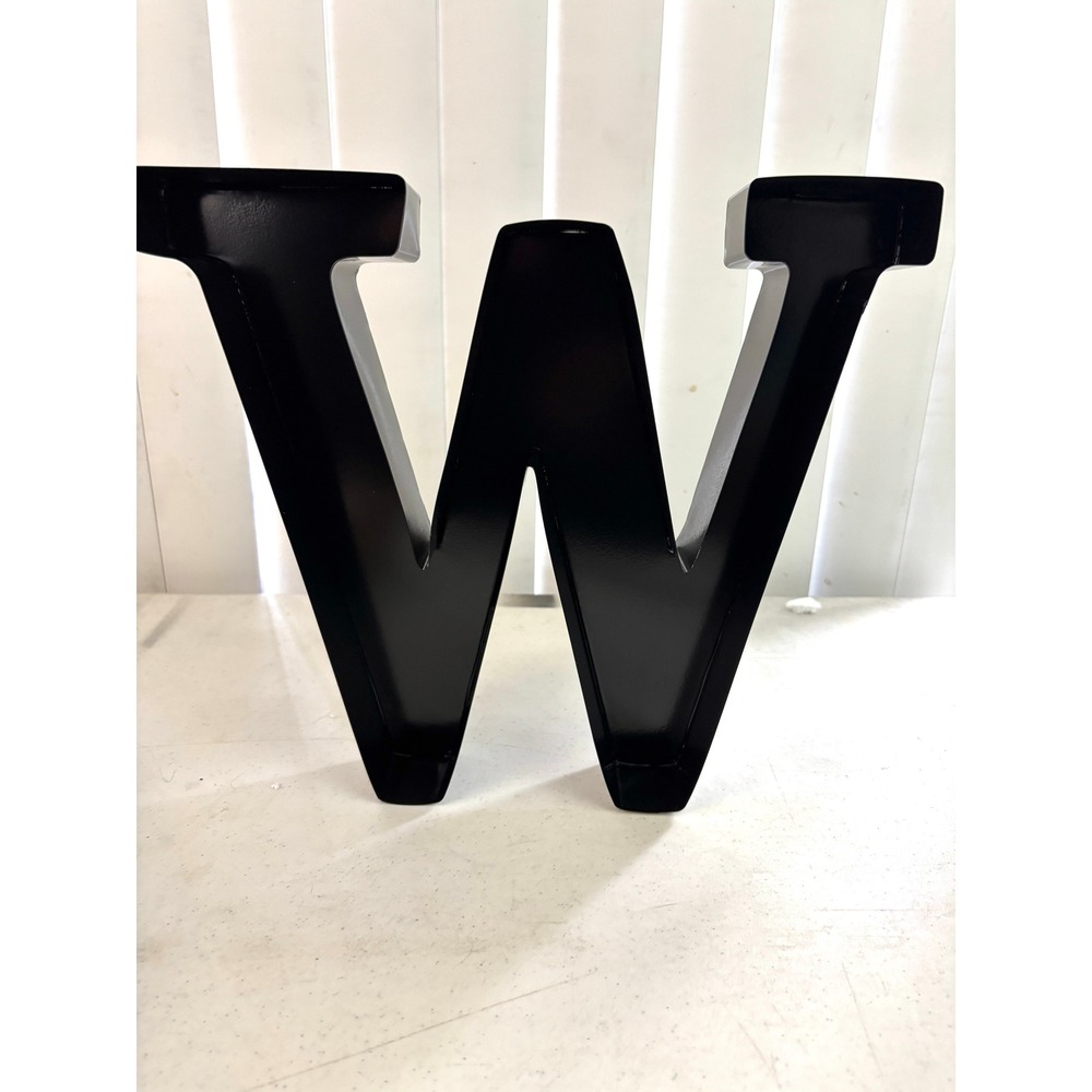 Will's Metal Letter W Wine Cork Holder 12" Monogram Wall Decor New in Box